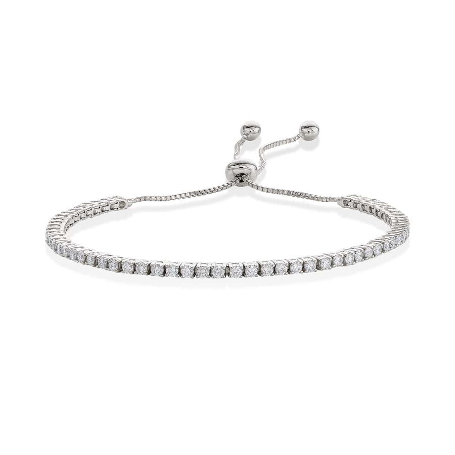 1.74 CTW Diamond Line Bolo Bracelet 0