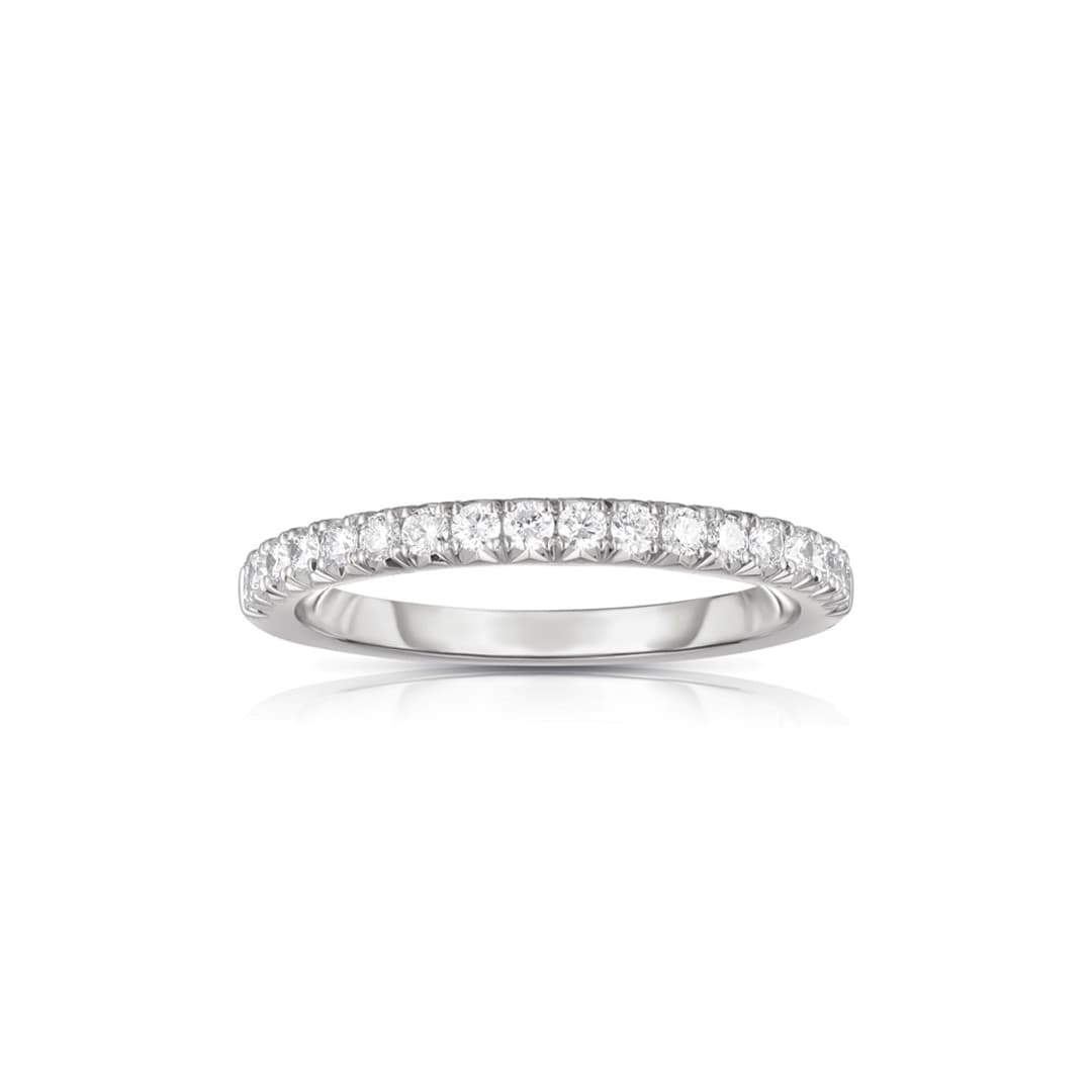 White Gold 0.40 CTW Diamond Wedding Band