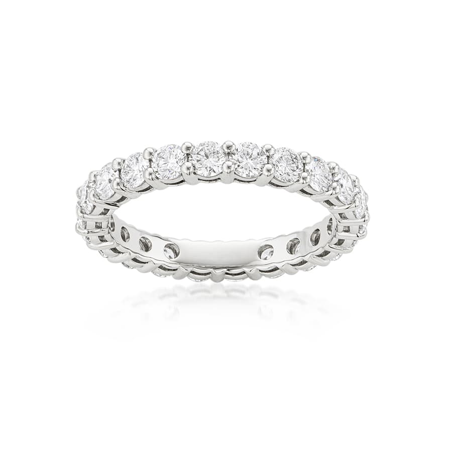 2.09 CTW Platinum Diamond Eternity Band