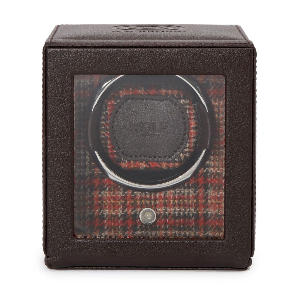 WM Brown x WOLF Single Watch Winder