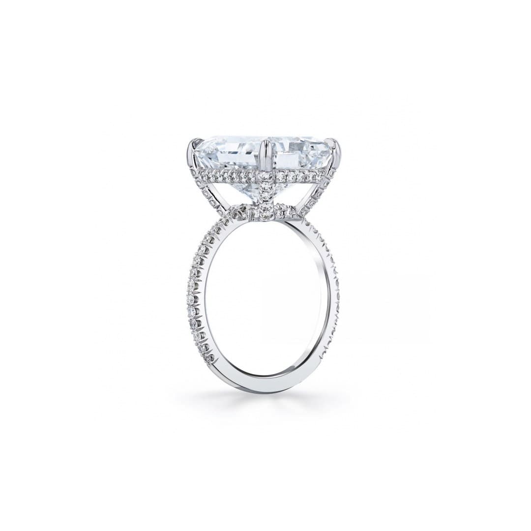 10.08 CT Radiant Cut Diamond Engagement Ring 1