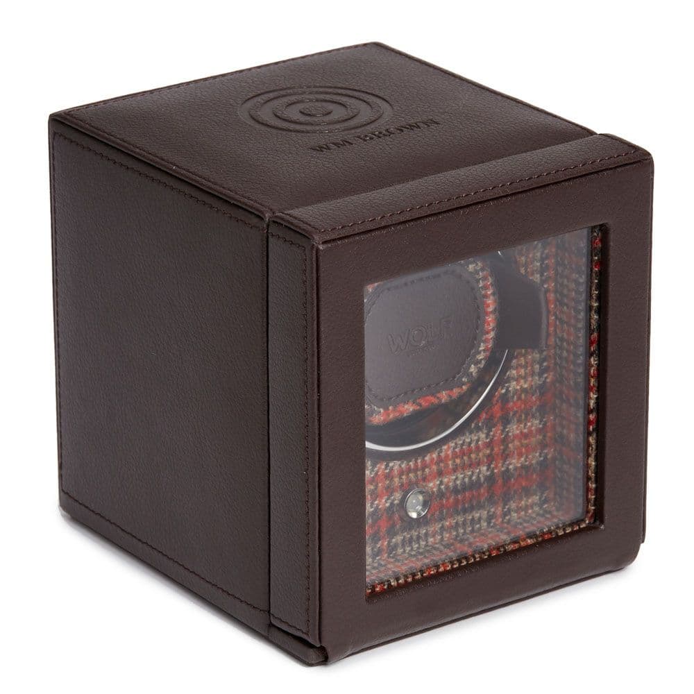 WM Brown x WOLF Single Watch Winder 4