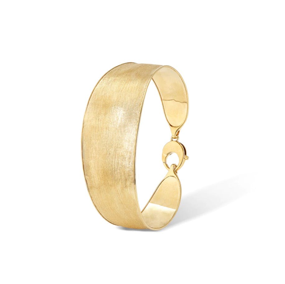 Marco Bicego Lunaria Collection 18K Yellow Gold Large Width Bangle 0