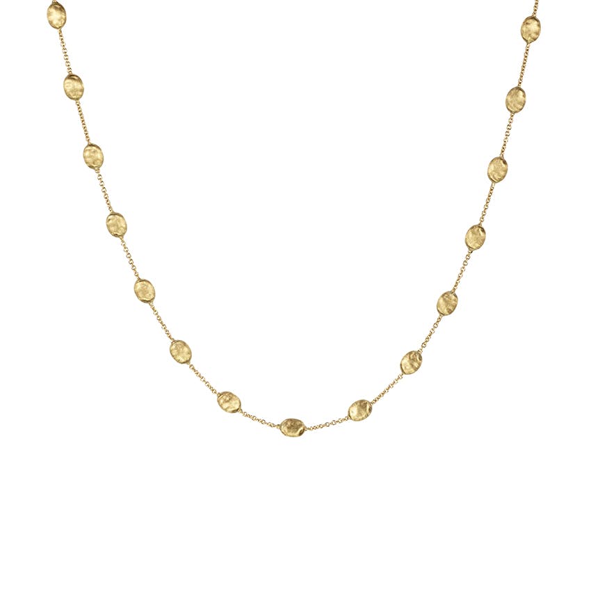 Marco Bicego Satin Bead Station Necklace, 18" 0