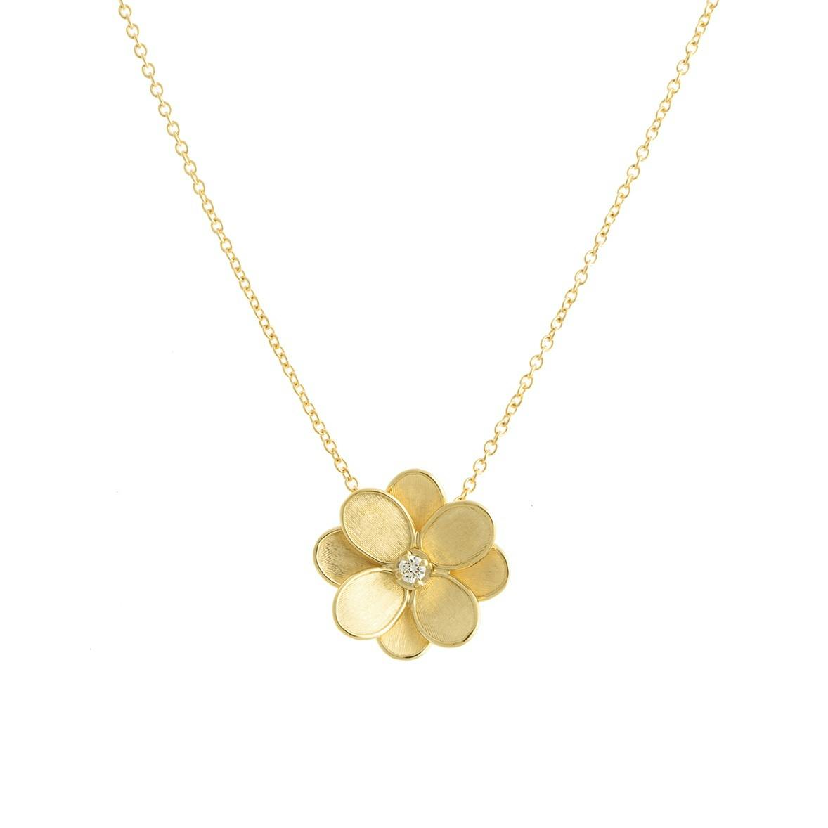 Marco Bicego Petali Small Flower Pendant Necklace 0