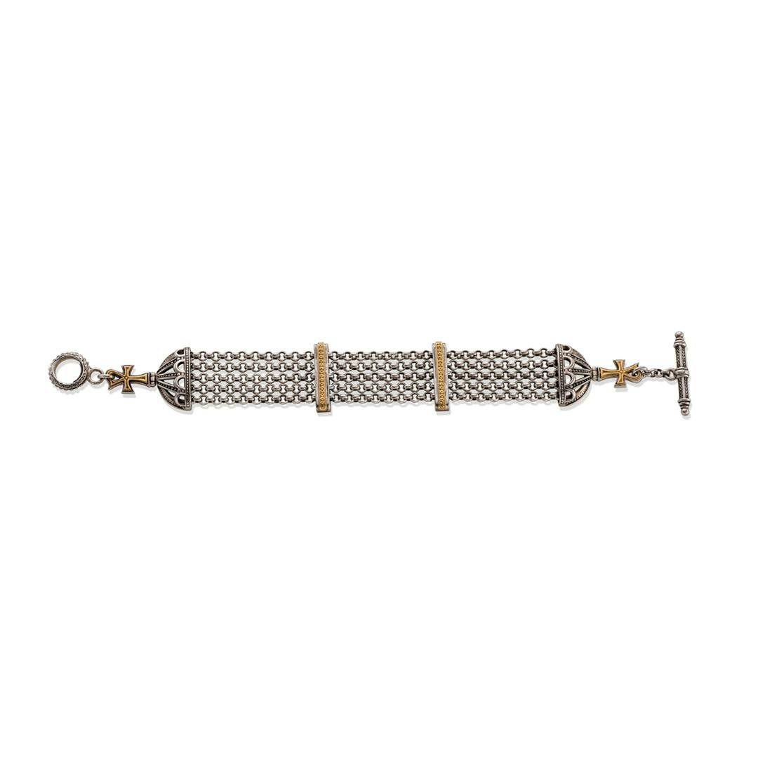 Konstantino Chain Toggle Bracelet 0