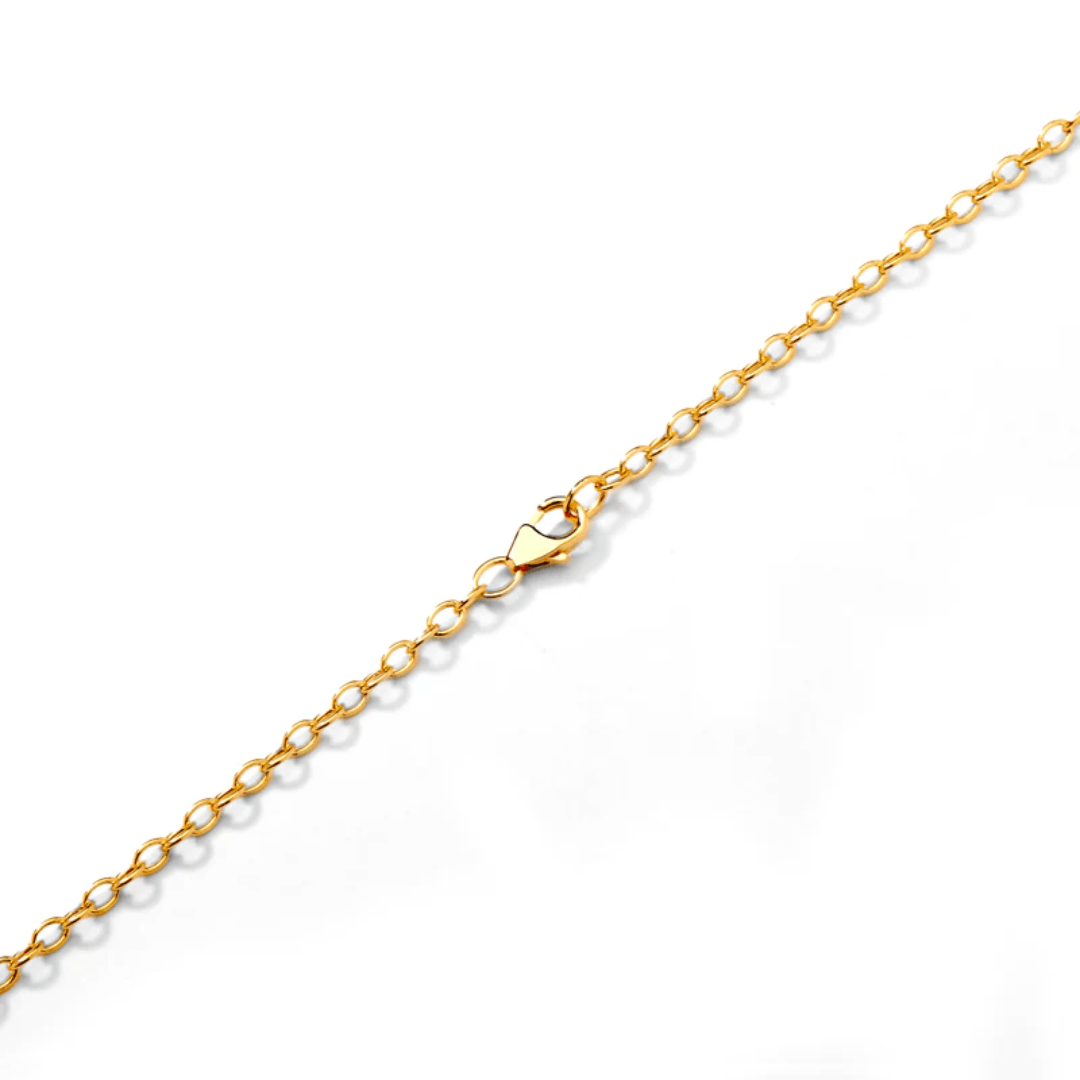 Syna 18k Yellow Gold Small Link Chain Necklace, 18" 2