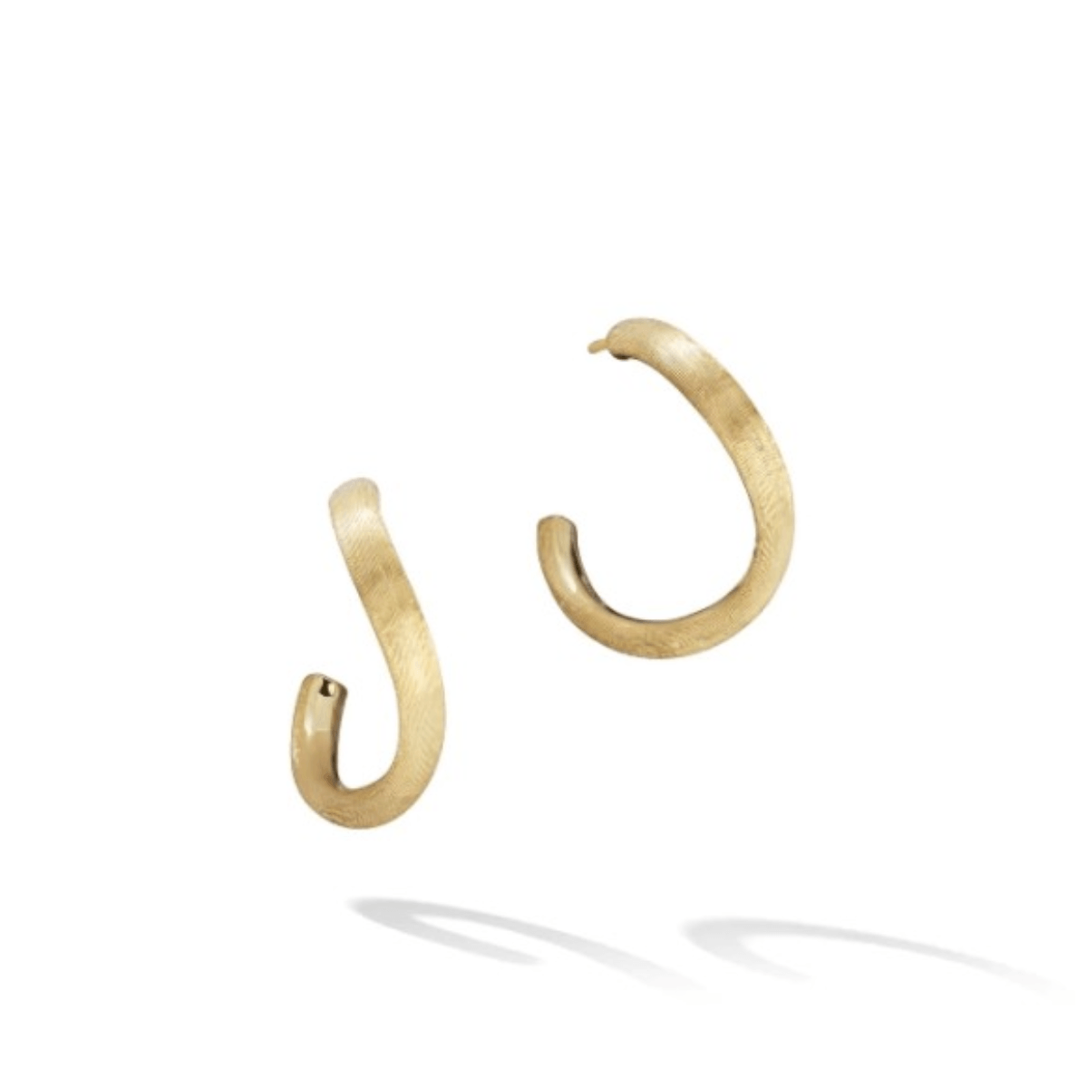 Marco Bicego Jaipur Collection 18K Yellow Gold Petite Hoop Earrings 0