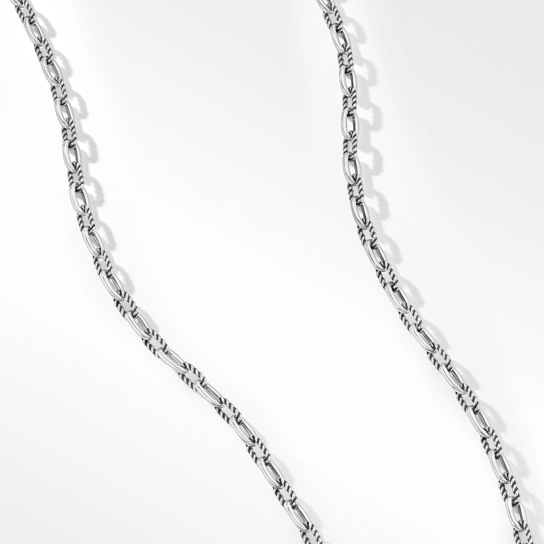 David Yurman Men's DY Madison Chain Necklace in Sterling Silver, 24" 2