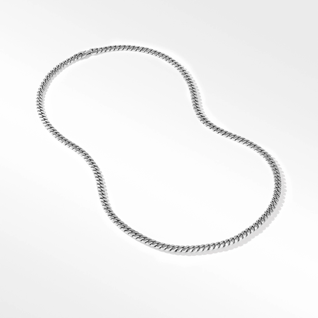 David Yurman Men's 6mm Curb Chain Necklace 1