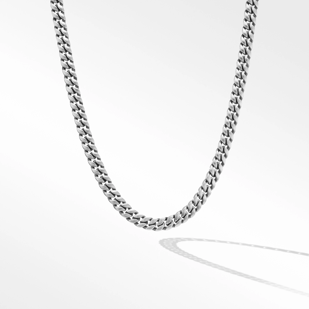 David Yurman Men's 6mm Curb Chain Necklace 0