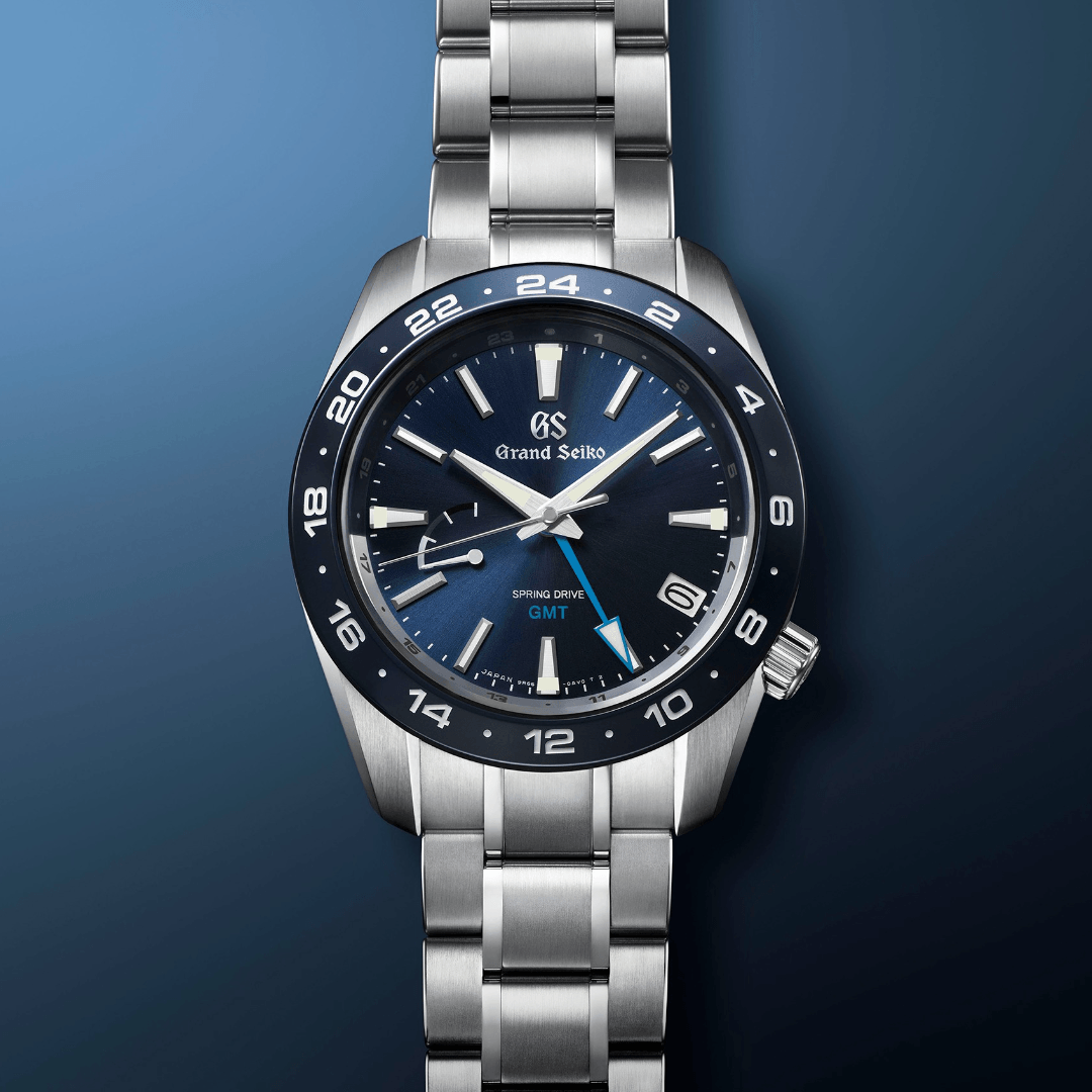 Grand Seiko Sport Collection GMT Watch with Blue Dial, 40.5mm 1