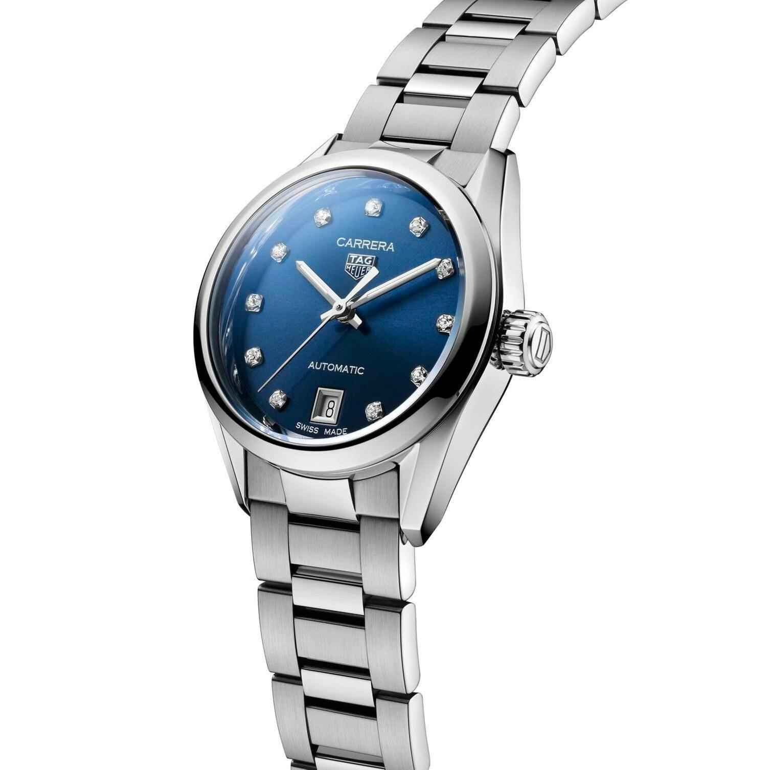 TAG Heuer  Carrera Automatic Watch with Blue Dial, 29mm 1