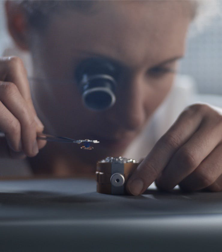 photo of watchmaker