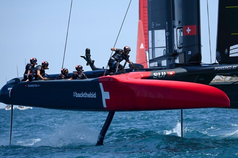Rolex is the global Presenting Partner and exclusive Official Timepiece of the SailGP championship, a regatta circuit that pits the fastest sailing craft in the world against one another. It is raced on seas worldwide, on F50 foiling catamarans that seem to take flight across the water.undefined