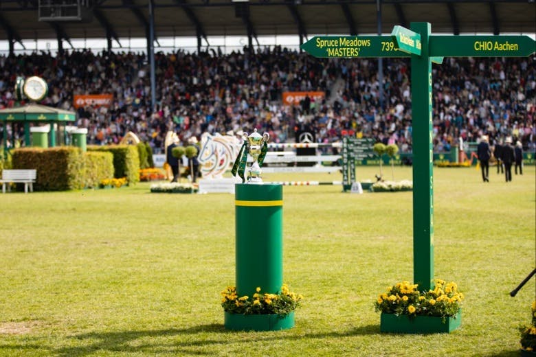 Widely considered the greatest challenge in equestrianism, the Rolex Grand Slam of Show Jumping rewards the rider who wins, consecutively, the Grand Prix at three of the four show jumping Majors, namely, The Dutch Masters in ’s-Hertogenbosch, the CSIO Spruce Meadows ‘Masters’ Tournament in Calgary, the CHIO Aachen and the CHI Geneva.undefined