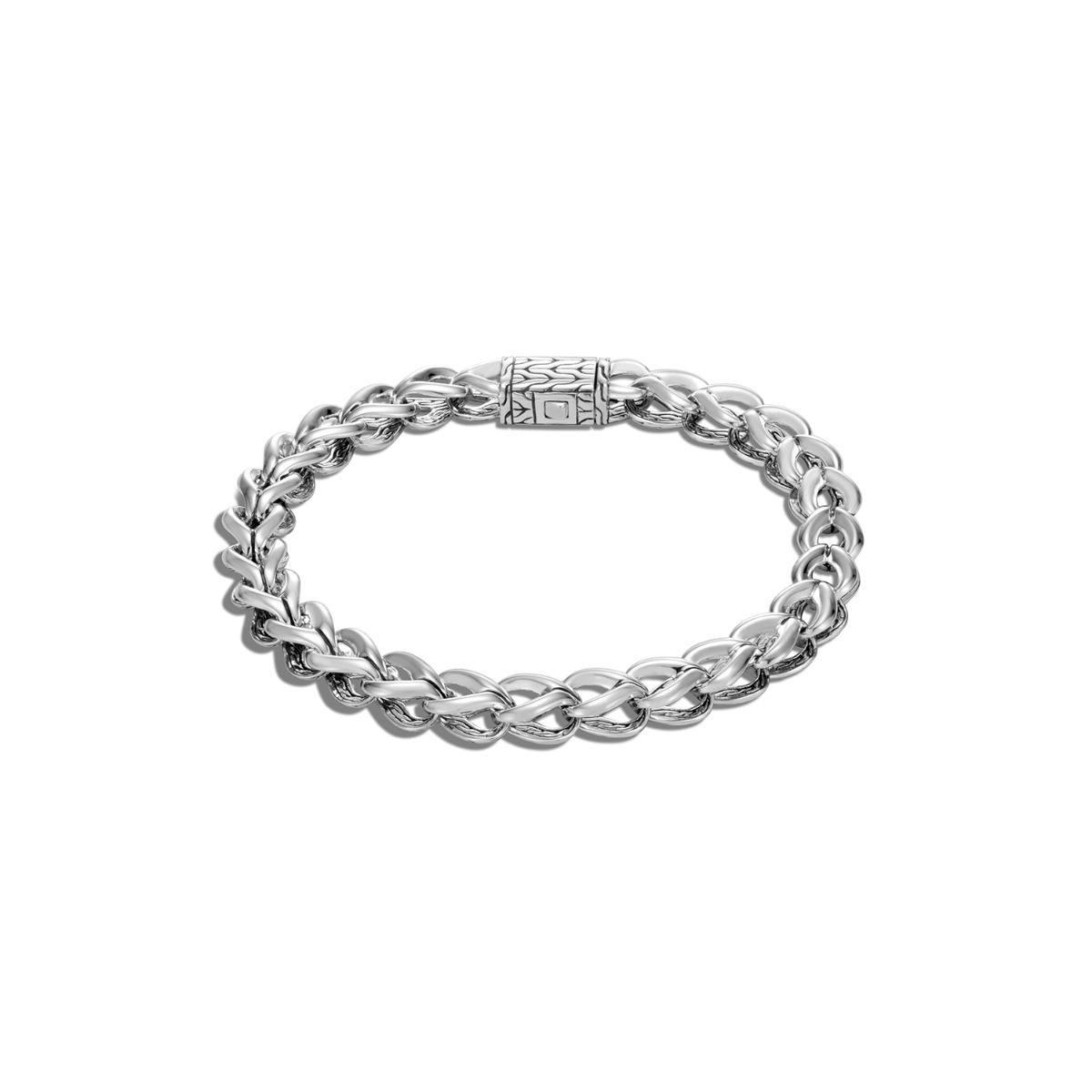John Hardy Asli Classic Chain Link 7MM Bracelet in Silver
