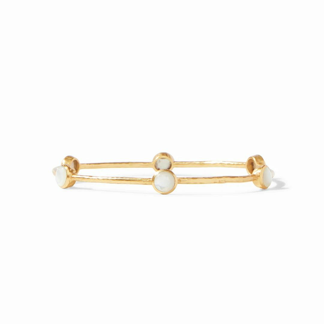 Julie Vos Milano Bangle in Mother of Pearl