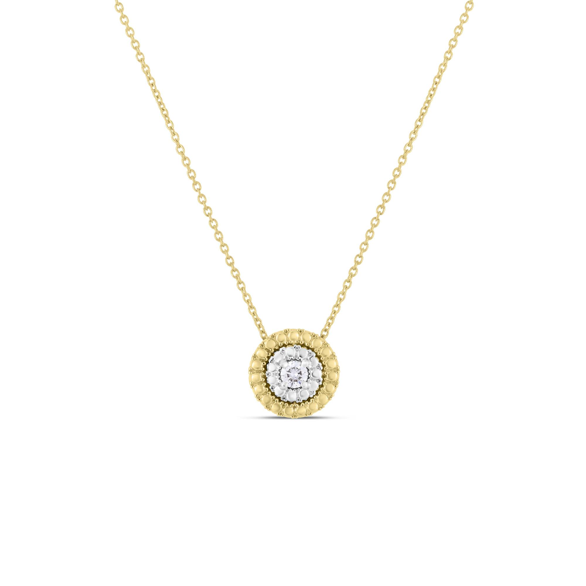 Roberto Coin Siena Collection Small Dot Pendant Necklace