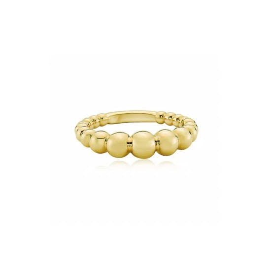 Charles Krypell Yellow Gold Bubble Stacking Ring 0