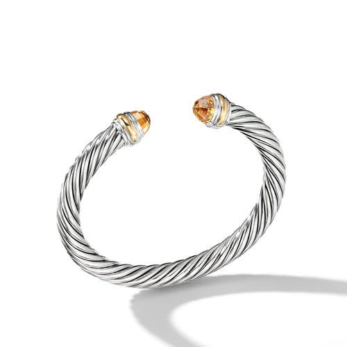 David Yurman Cable Classics Collection? Bracelet with Citrine and 14K Gold