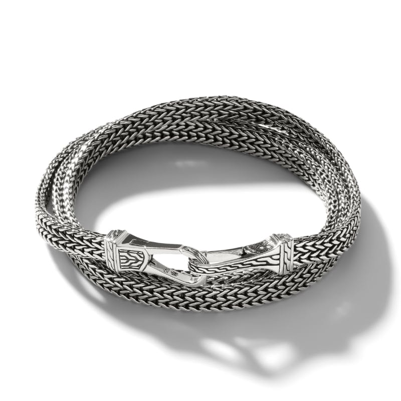 John Hardy Rata Chain Triple Wrap Bracelet 0