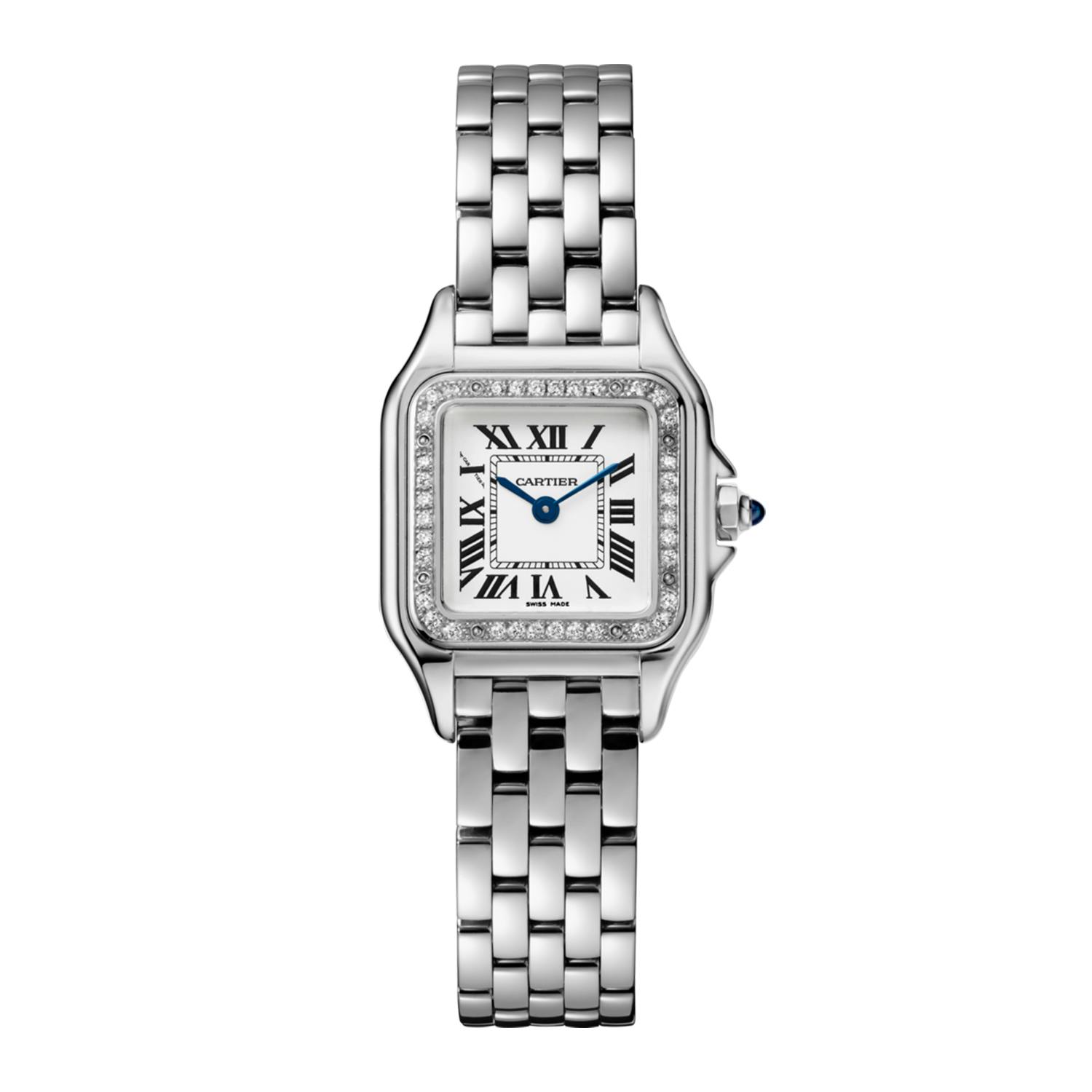 Panthere De Cartier Watch with Diamond Case, small model 0
