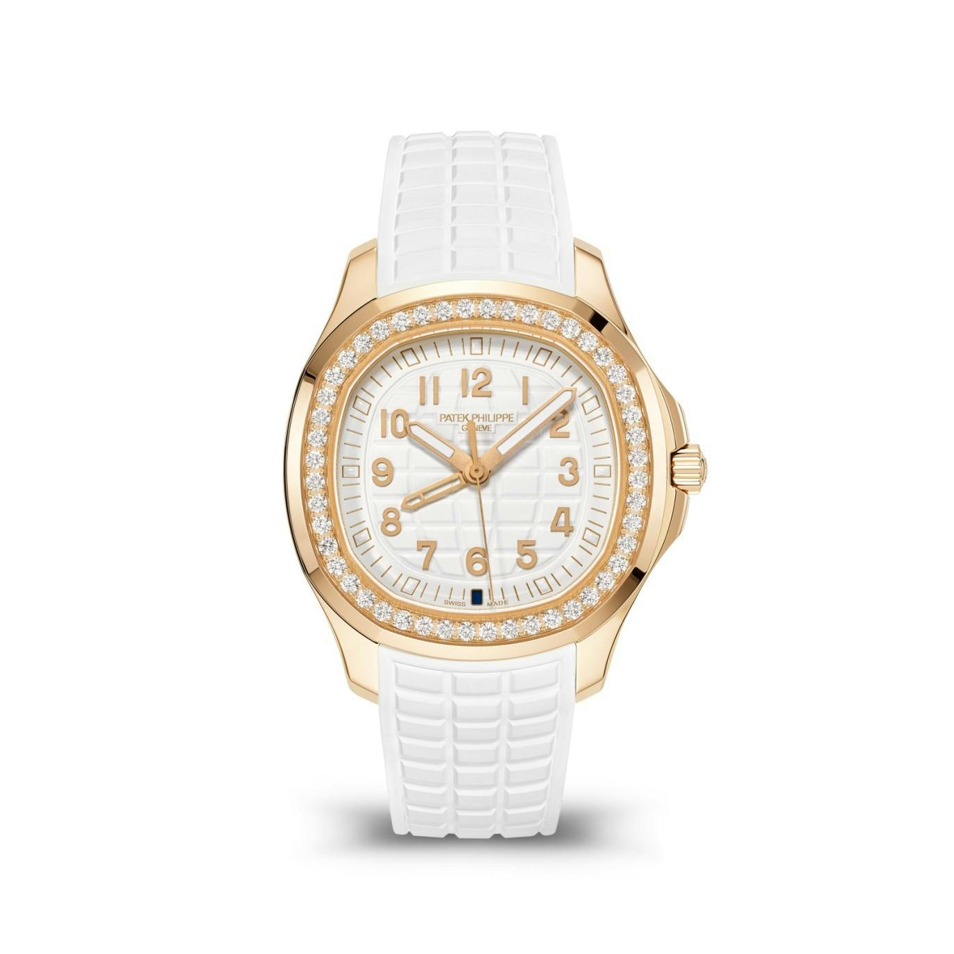 Patek Philippe Aquanaut in Rose Gold and White with Diamonds (5269/200R) 0