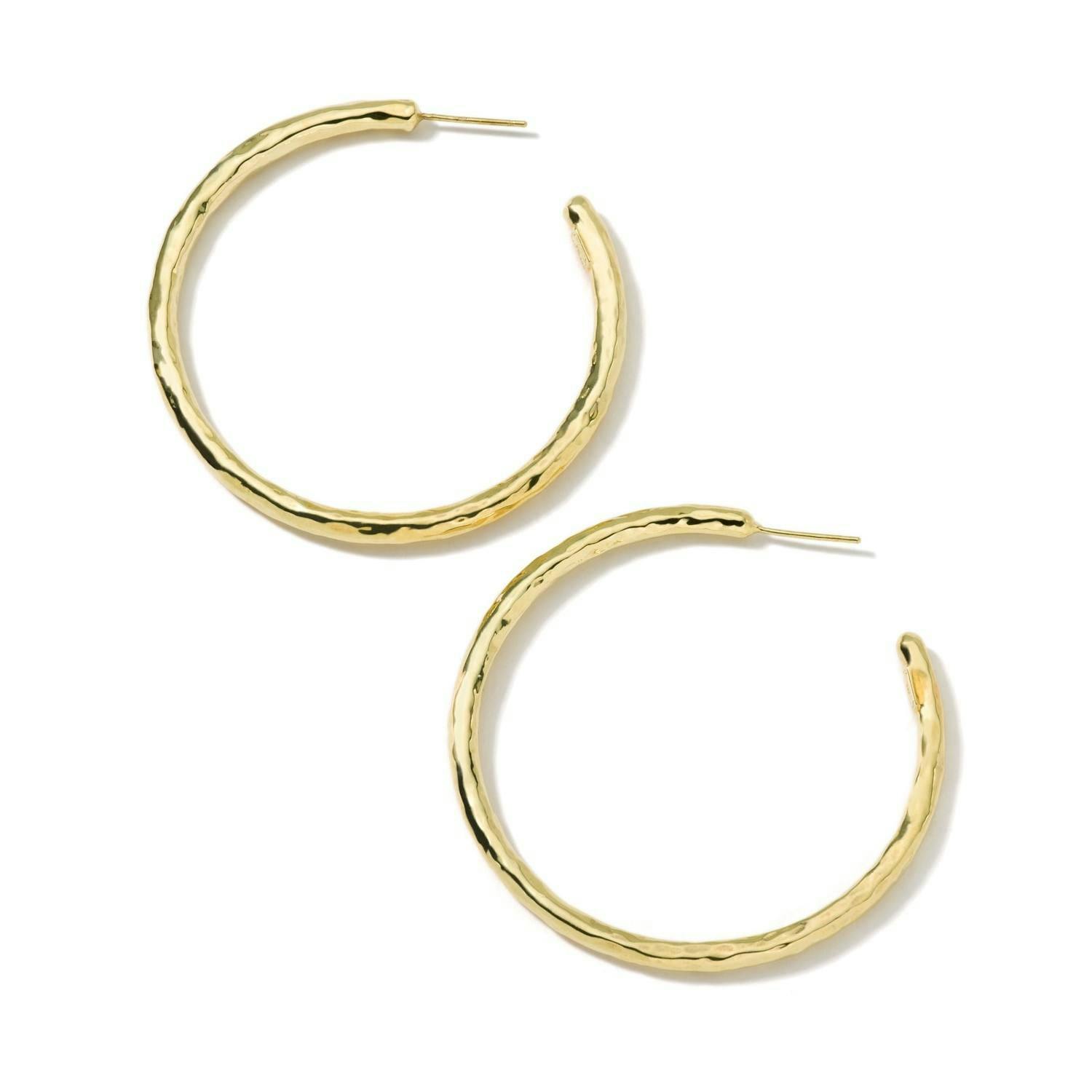 Ippolita Classico Large Yellow Gold Hoop Earrings 1