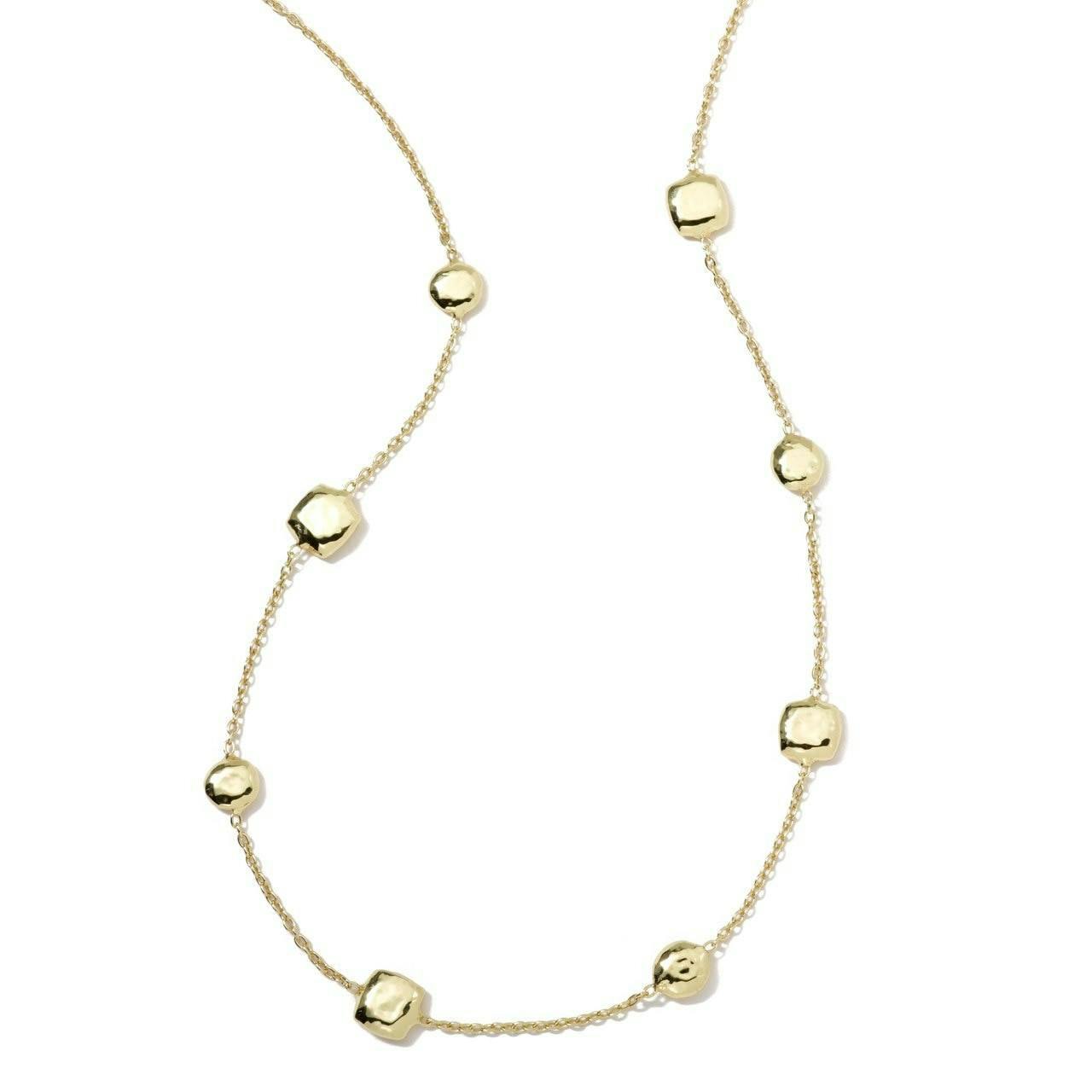 Ippolita Classico Short Hammered Pinball Chain Necklace 1