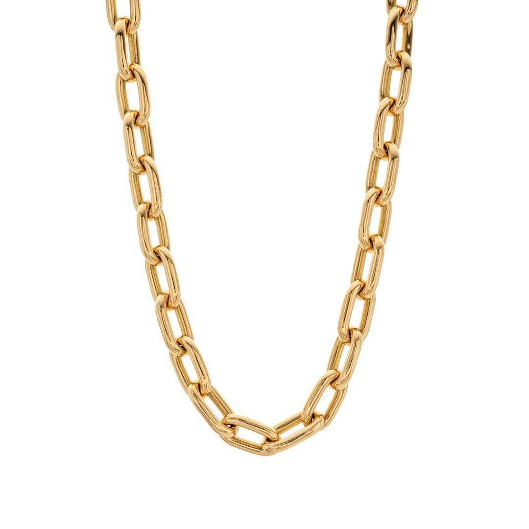 Roberto Coin Yellow Gold Paperclip Chain Necklace 0