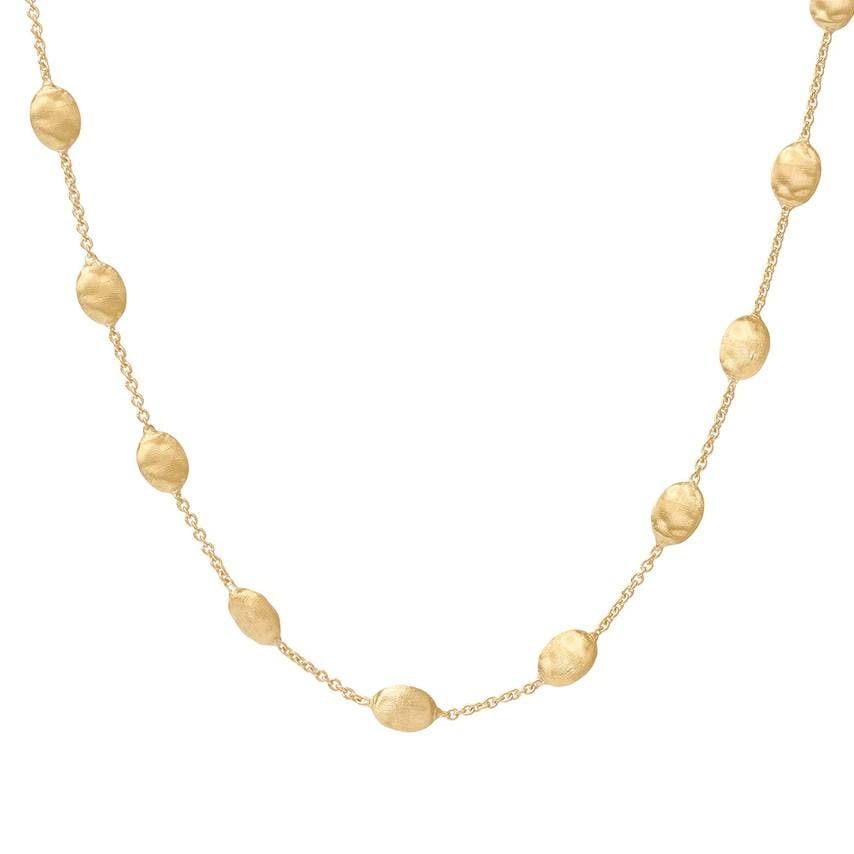Marco Bicego Siviglia Collection 18K Yellow Gold Medium Bead Short Necklace 2