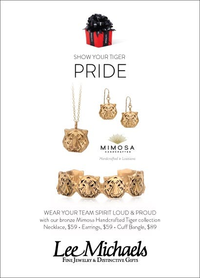 Advertised Mimosa Handcrafted Tigers Collection