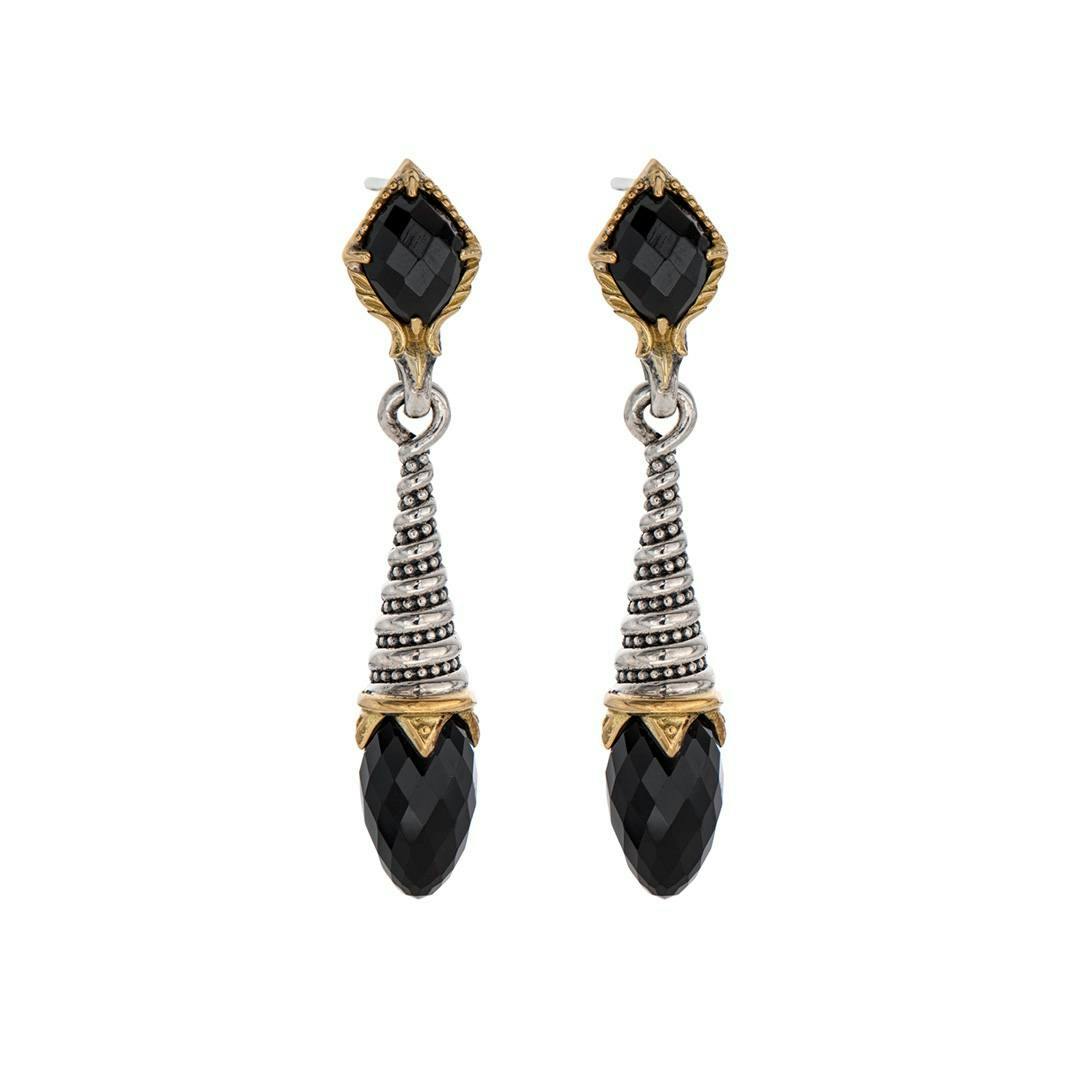 Konstantino Anthos Collection Black Onyx Drop Earrings 0