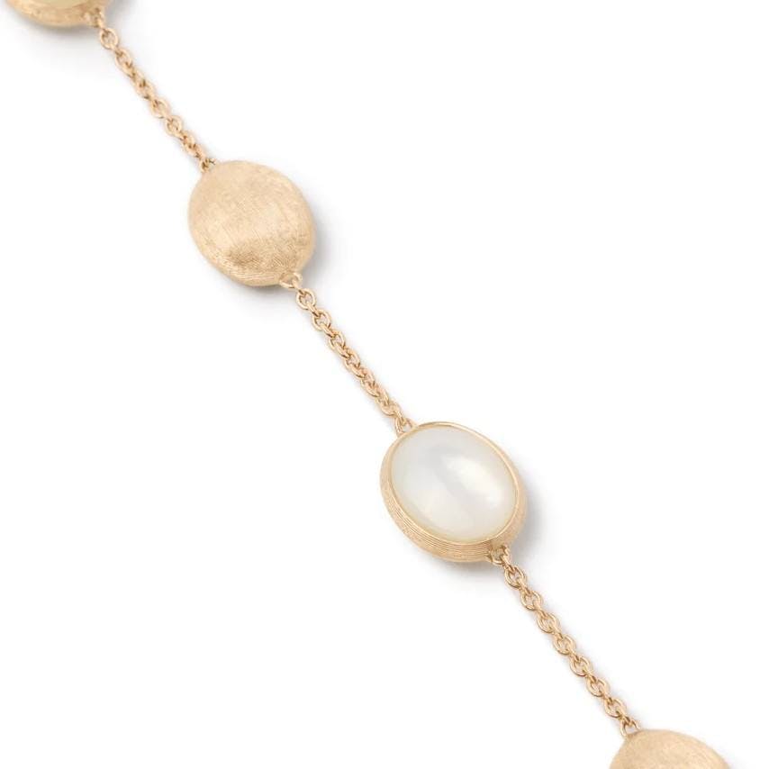 Marco Bicego Siviglia Collection 18K Yellow Gold and Mother of Pearl Bracelet 1