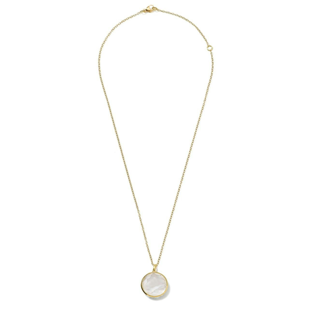 Ippolita Lollipop Medium Mother of Pearl Doublet Pendant Necklace 1