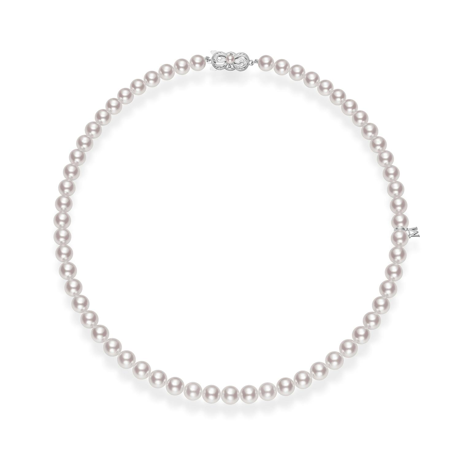 Mikimoto Choker Length Pearl Strand Necklace, 16"