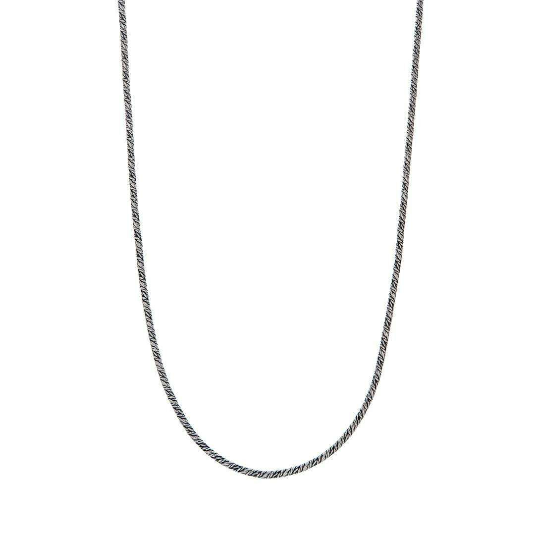 Konstantino Engraved Chain Necklace 0