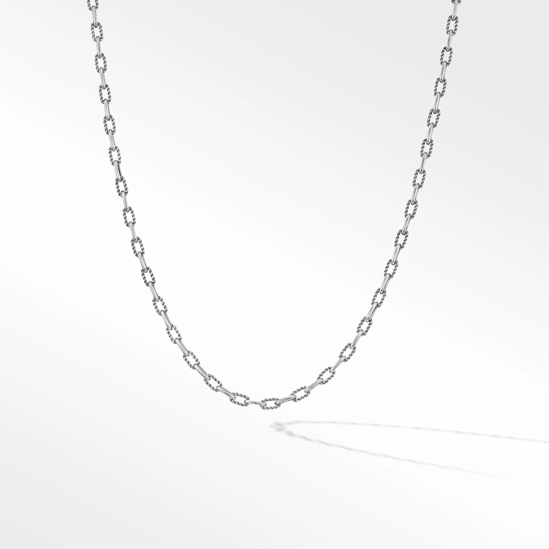David Yurman Men's DY Madison Chain Necklace in Sterling Silver, 24"