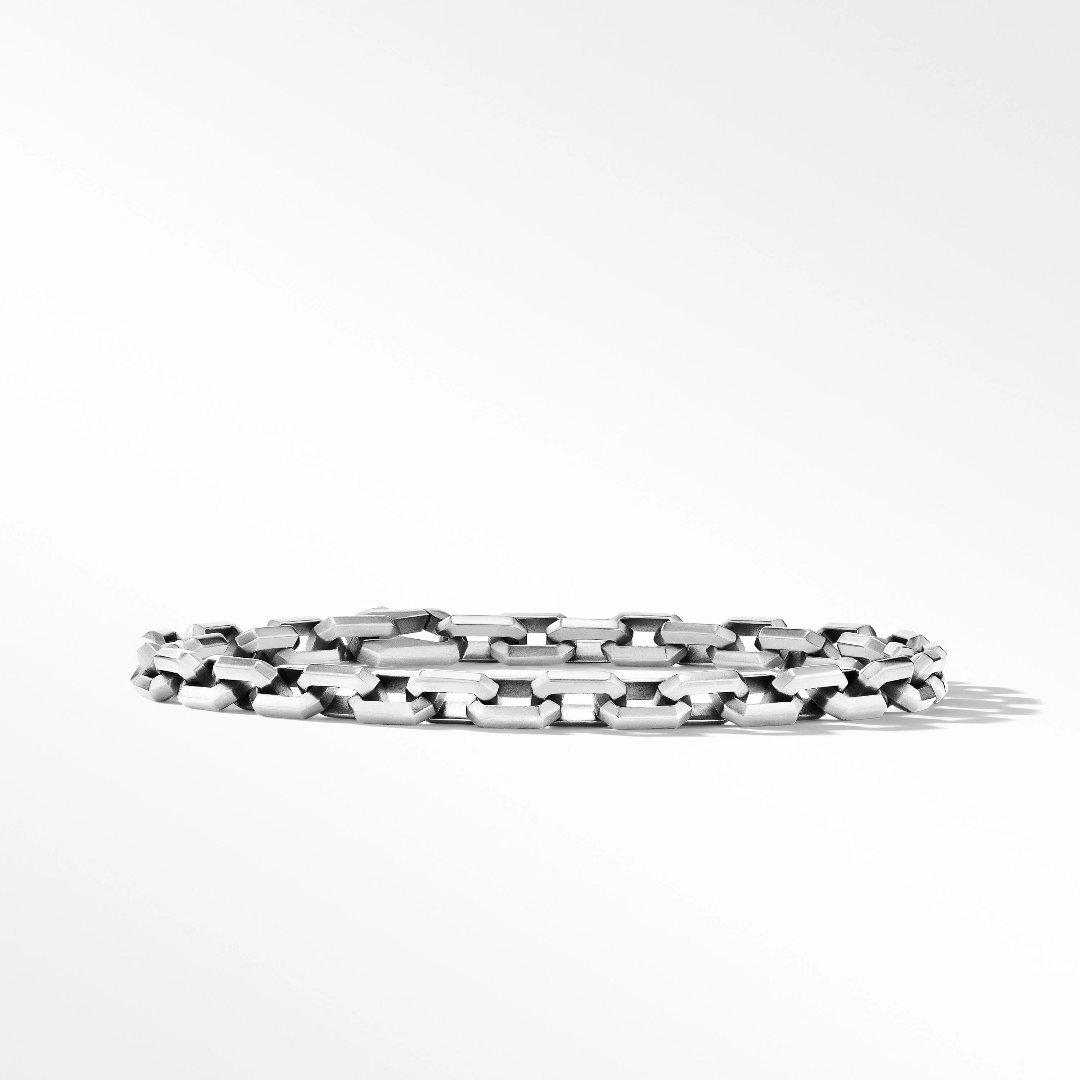 David Yurman Men's Streamline Heirloom Chain Link Bracelet in Sterling Silver, size medium