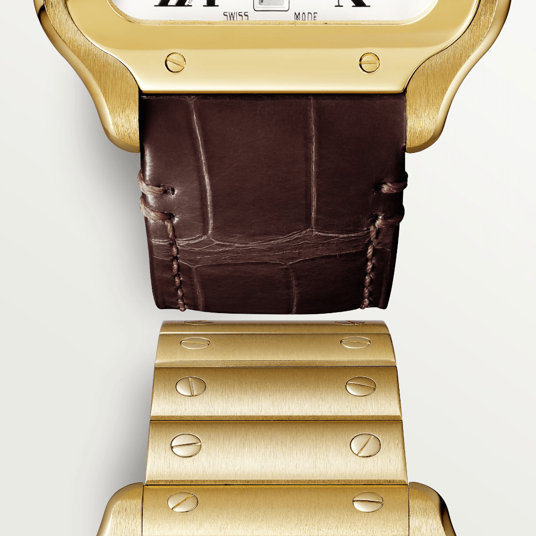 Santos de Cartier Watch in Yellow Gold, large model 6