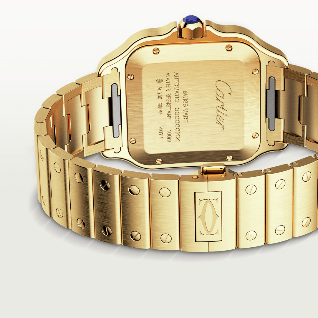Santos de Cartier Watch in Yellow Gold, large model 5