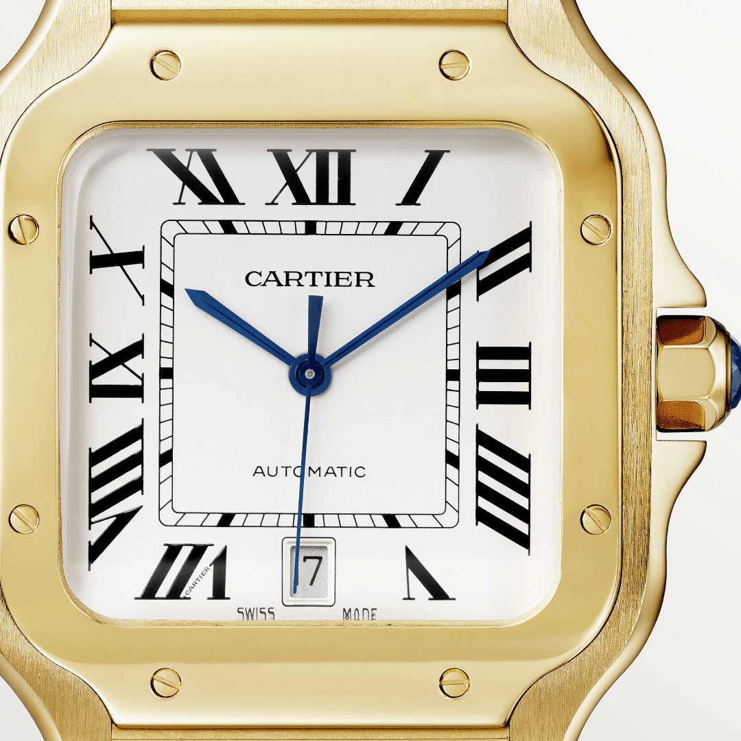 Santos de Cartier Watch in Yellow Gold, large model 3