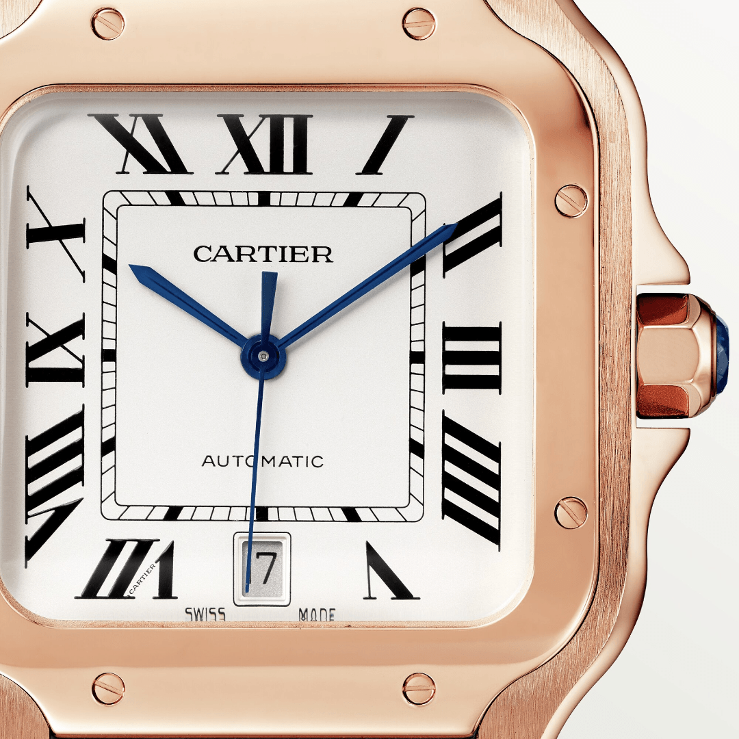 Santos de Cartier Watch in Rose Gold, large model 4