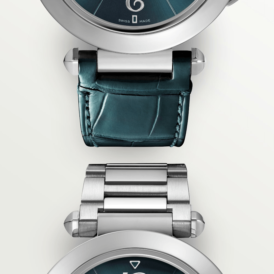 Pasha de Cartier Watch with Blue Dial 2