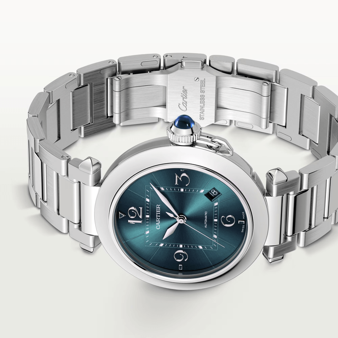 Pasha de Cartier Watch with Blue Dial 1