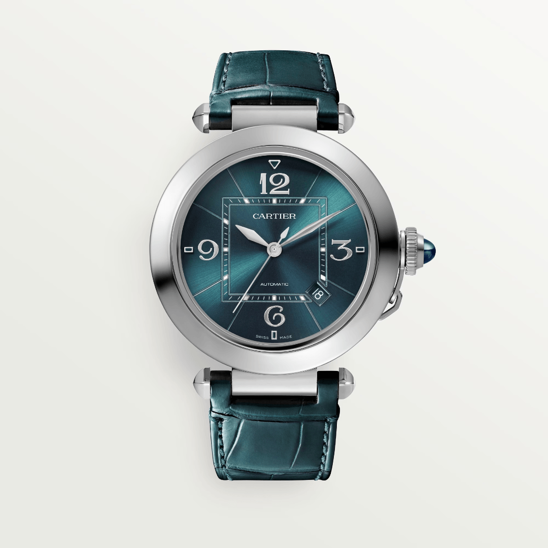 Pasha de Cartier Watch with Blue Dial 5