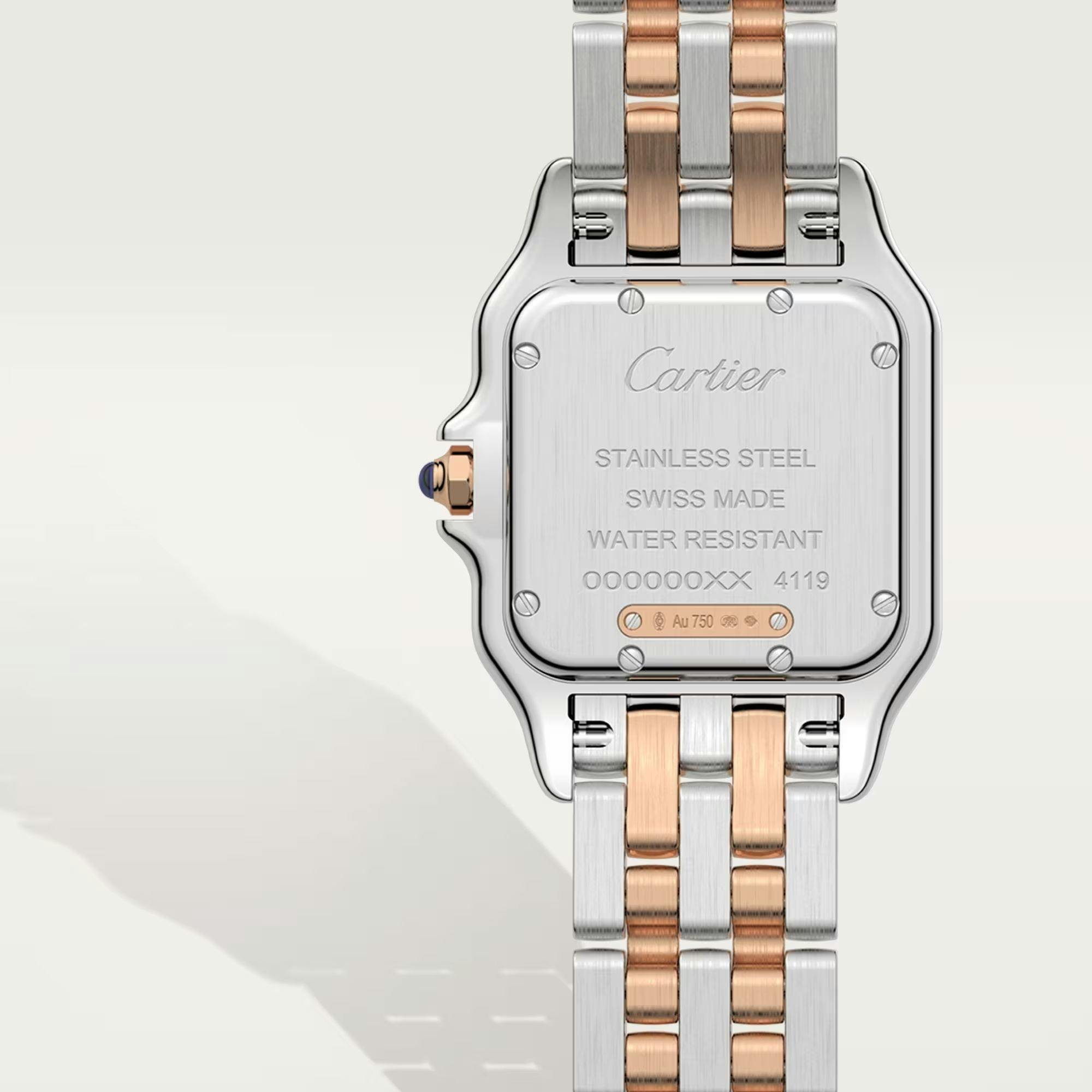 Panthere de Cartier Watch in Rose Gold with Diamonds 7