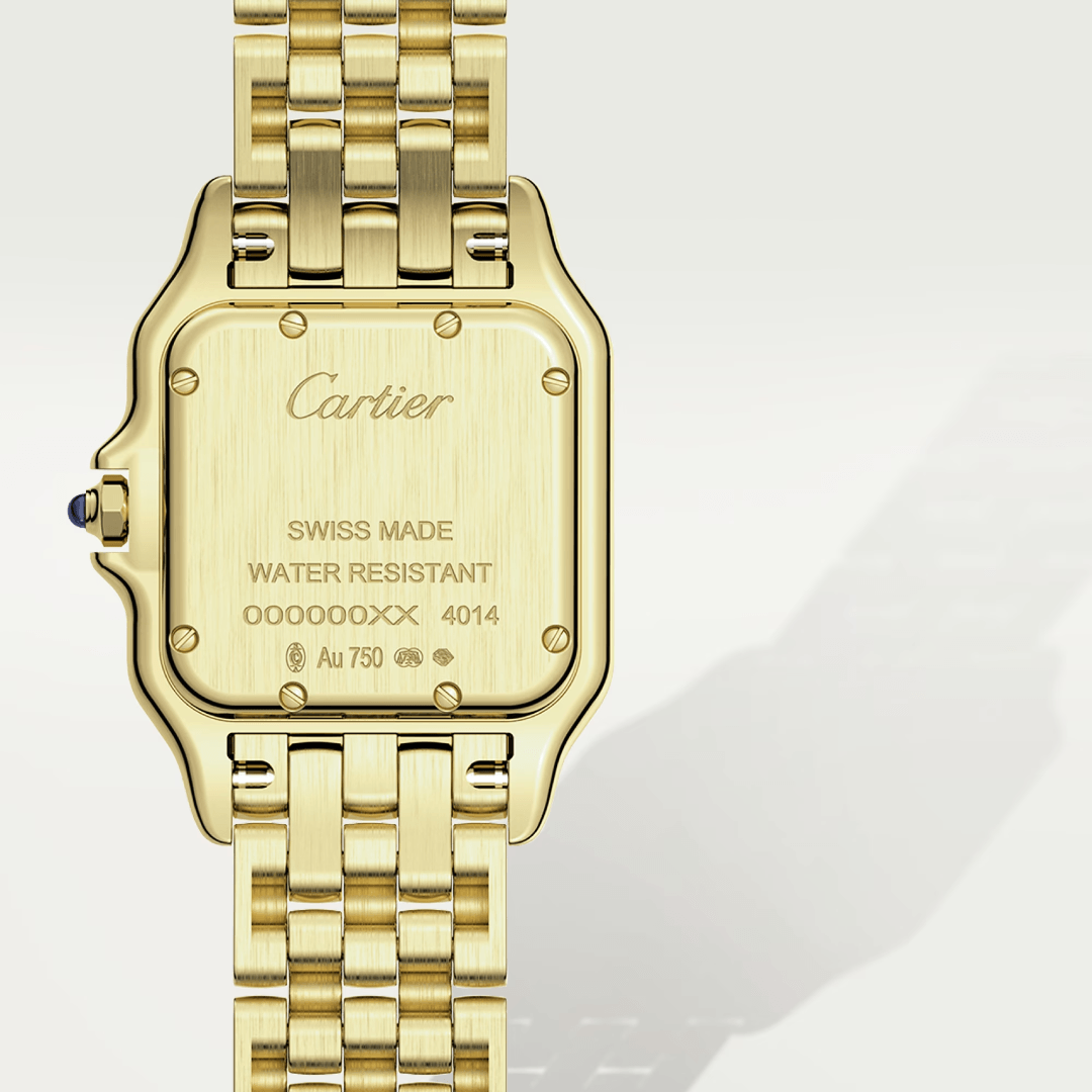 Panthere de Cartier Watch in Yellow Gold, large model 5