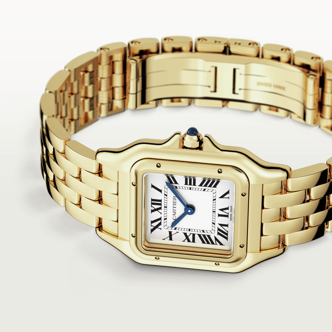 Panthere de Cartier Watch in Yellow Gold, large model 2